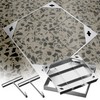 24x24 inch Stainless Steel Invisible Manhole Cover, Square Recessed Septic