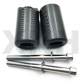 SMT-No Cut Frame Slider Protector Compatible With 2002 2003 Kawasaki Zx9R Zx-9R Zx 9R Carbon [B075VMZRXV]