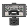 3 Channel Dash Cam 3 Lens Front Inside Rear 1080P
