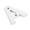 From the Anvil 83802A Letter A-Polished Chrome