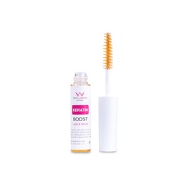 Miss Lashes Keratin Boost (5 ml) - Eyelash & Eyebrow Care with Collagen, Wheat & Silk Protein, Protects Against Eyelash Breakage, Repairs Eyelash Damage by Colouring, Lifting or Extensions - 5 ml