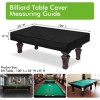 Unbranded Pool Table Cover, Waterproof & Dustproof Outdoor/Indoor Polyester -
