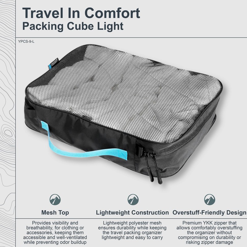Cocoon Packing Cube Set Ultralight Blue