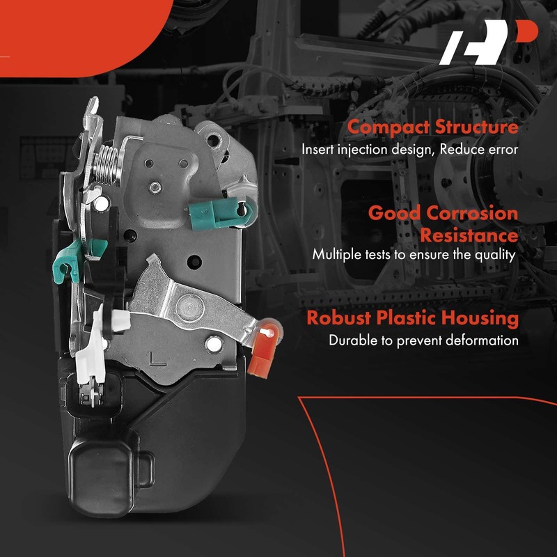 A-Premium - Actuador de cerradura de puerta delantera para conductor