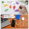 APOMOONS Pack of 40 Cable Labels, Cable Velcro, 8 Colours,
