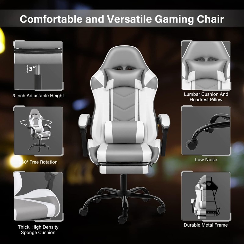 Simple Deluxe Computer Game Chairs