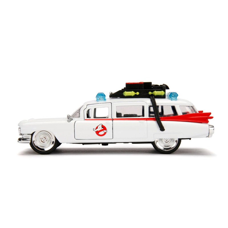 Jada Ghostbusters 1:32 Ecto-1 Die-Cast Car, Toys for Kids and