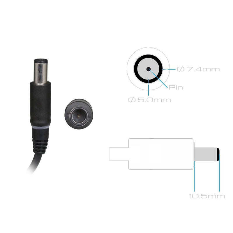 Dell CN-05GT3K Original Power Supply 90 Watt Flat Design