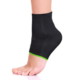 ikido Ankle Brace Compression Sleeve, Ankle Support Socks for Work, Gym, Sports, Plantar Fasciitis Foot Comfort Sleeve (1, Large)