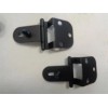 SUGATSUNE HALF GLASS DOOR HINGES PAIR (2) BLACK STAINLESS STEEL