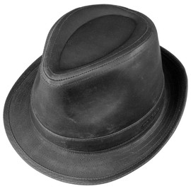 Stetson Odessa Trilby Cloth Hat Men Black 7 3/4-7 7/8