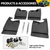 JTYZSM Mud Flaps for 2017-2024 Ford F-250/F-350 Super Duty Without