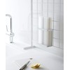 Yamazaki Kitchen Rack, Horizontal Stove Rack, Freestanding Mesh Panel for