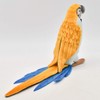 Hansa - Yellow/Blue Parakeet Plush 16cmH