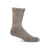 Sockwell Men's Extra Easy Relaxed Fit Sock, Lt. Grey -