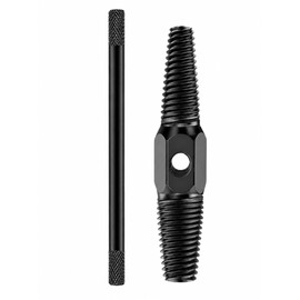 Double Head Screw Extractor Tool Set for Broken Faucet Valves, Pipe Repair & Damaged Bolt Removal
