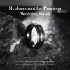 King Will Tungsten Carbide Wedding Ring for Men - 8mm