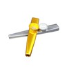 Crystaljun 12Pcs Metal Gold And Silver Kazoos With 20Pcs Kazoo