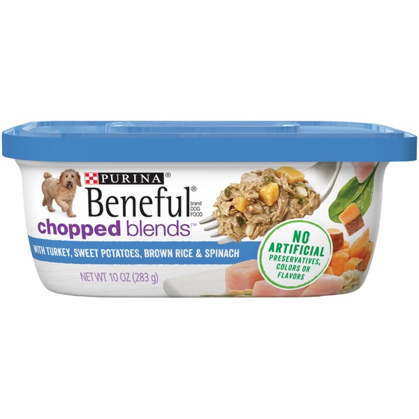 Purina Beneful Gravy, High Protein Wet Dog Food, Chopped Blends