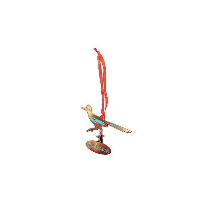 Bronze Roadrunner Holiday Ornament (New Mexico Namedrop)