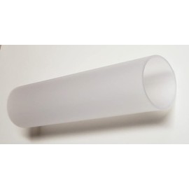 1 Piece Frosted Clear Acrylic Tube 3” OD x 2 3/4" ID x 12" (11 7/8") Inch Long - 3" Diameter