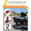 Strapinno Retractable Ratchet Straps - 1 in x 2.5 ft