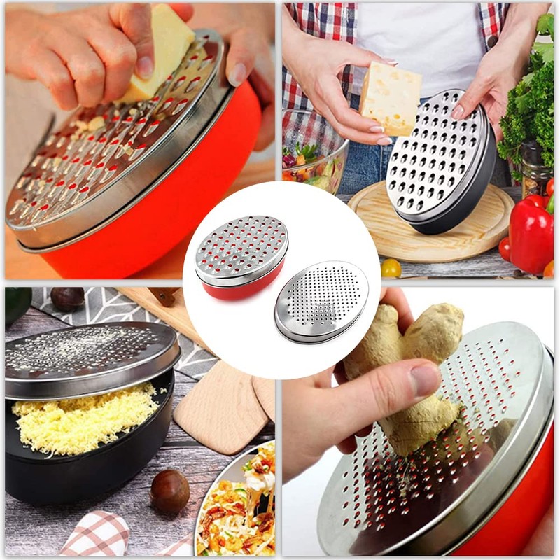 Cheese Grater Two Side Vegetable Slicer Stainless Steel Potato Shredder
