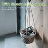 Bvtpoyy Plant Rollers Hooks Hanging Basket Hanger