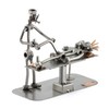 Steelman24 I Nuts and bolts sculpture Physiotherapist I Handmade ornaments