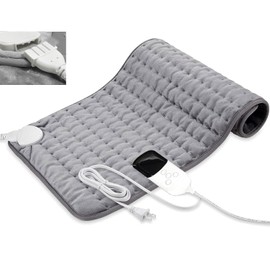 Almohadilla Térmica, Cobijas Eléctricas Compresa para Alivio de Dolores de Espalda Hombros Cuello y Calambres, Caliente Electrica para Alivio de Dolores de Espalda Hombros Cuello