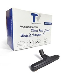 Soft Touch Deluxe Vacuum Cleaner or Central Vac Hardwood and Bare Floor or Wall Brush. Natural Delicate Horse Hair Bristles for Thorough Cleaning