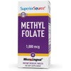 Superior Source Methyl Folate 1,000 mcg - Folate Supplement for