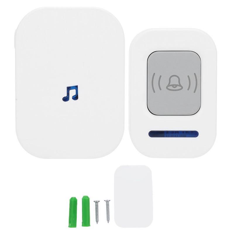 Wireless Smart Doorbell Remote 918.6ft Range Waterproof Door Chimes