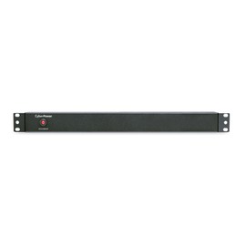 CyberPower PDU15B12R Basic PDU, 100-125V, 15A (Derated to 12A), 12 Outlets, 1U Rackmount