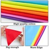 G2PLUS 12M Large Fabric Bunting Banner, 19x21CM Reusable Cotton Triangle