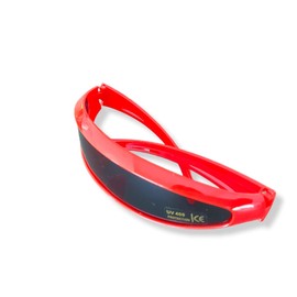 Lovelegis Sunglasses - Ski Sports - Cycling - Motorcycle - Unisex - Men - Women - Sport - Glasses - Christmas and Birthday Gift Idea (Red - Black Lens)