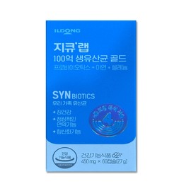 GQ Lab 10 Billion Live Lactobacillus Gold 500mg x 60 capsules (6) / 지큐랩 100억 생유산균 골드 500mg x 60캡슐 6개