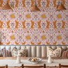 JiffDiff Pink Tiger Peel and Stick Wallpaper - Removable Self