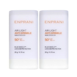 Enprani Air Light Anti-Wrinkle Sun Stick EX 20g x 2 / Sun Stick Sun Cream / 엔프라니 에어 라이트 안티링클 선스틱 EX 20g 2개썬스틱 선크림