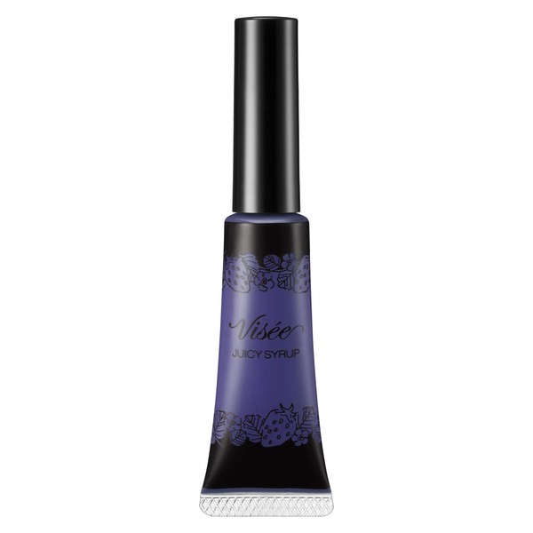 Visee Riche Juicy Syrup PU100 Lipstick, Clear Grape, 0.3 oz