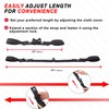 LARA STAR Adjustable Heavy Duty Tricep Rope Cable Attachment for