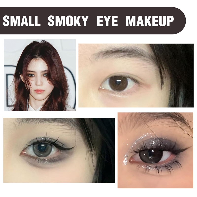 XdealCozyxc 15 Colors Long Lasting Grey Eyeshadow Palatte, Waterproof Matte