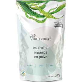 Superfoods Orgánico Tree Essentials Espirulina 200 gr