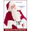 Costume Adventure Deluxe Santa Beard and Wig Set Santa Claus