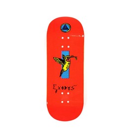 Exodus x DK Fingerboard Deck (34mm, Anoixi Bird(Red))