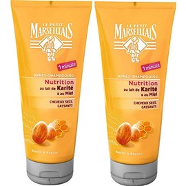 Le Petit Marseillais - Conditioner for Dry, Damaged and Fragile Hair - Shea Butter and Honey - 2 x 200 ml