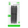 Green Mila Ballpoint Pens, 1.0mm Medium Point Black Ink, Smooth