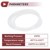 HEROFFIX 1 Pcs for Air and Water Silicone Vacuum Tubing