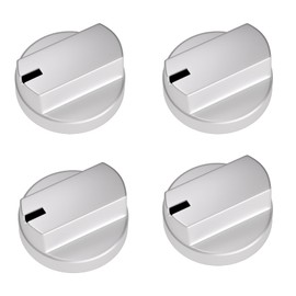Upgraded WB03X29315 4PCS Gas Cooktop Control Knobs Replacement GE OEM Cooktop Knobs WB03X29315-50PK 4585907 AP6327765 PS12299264 EAP12299264 PD00046939 Knobs Fits Models JGP5030SL1SS JGP5036SL1SS