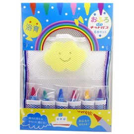 Nippon Rikaku Bath De Kit Pass Net Set, Yellow Sponge KFS-2